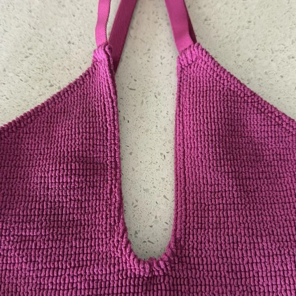 NWOT Free People The Rib Reach For Triangle Bra XS/S Seamless Pull On Voop